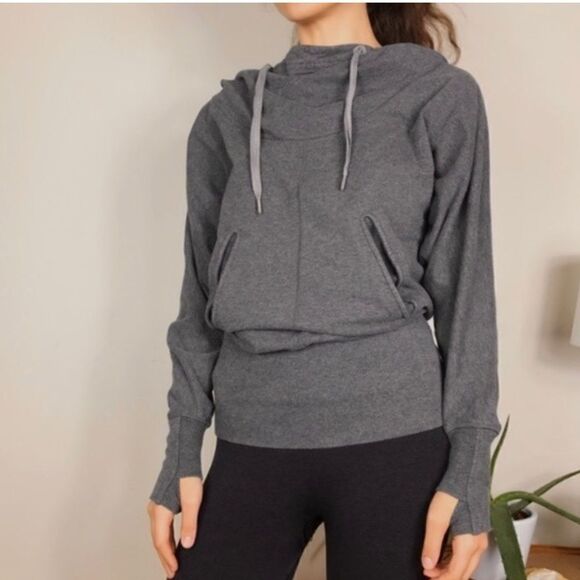Lululemon Flashback Pullover Hoodie Gray - Picture 1 of 8